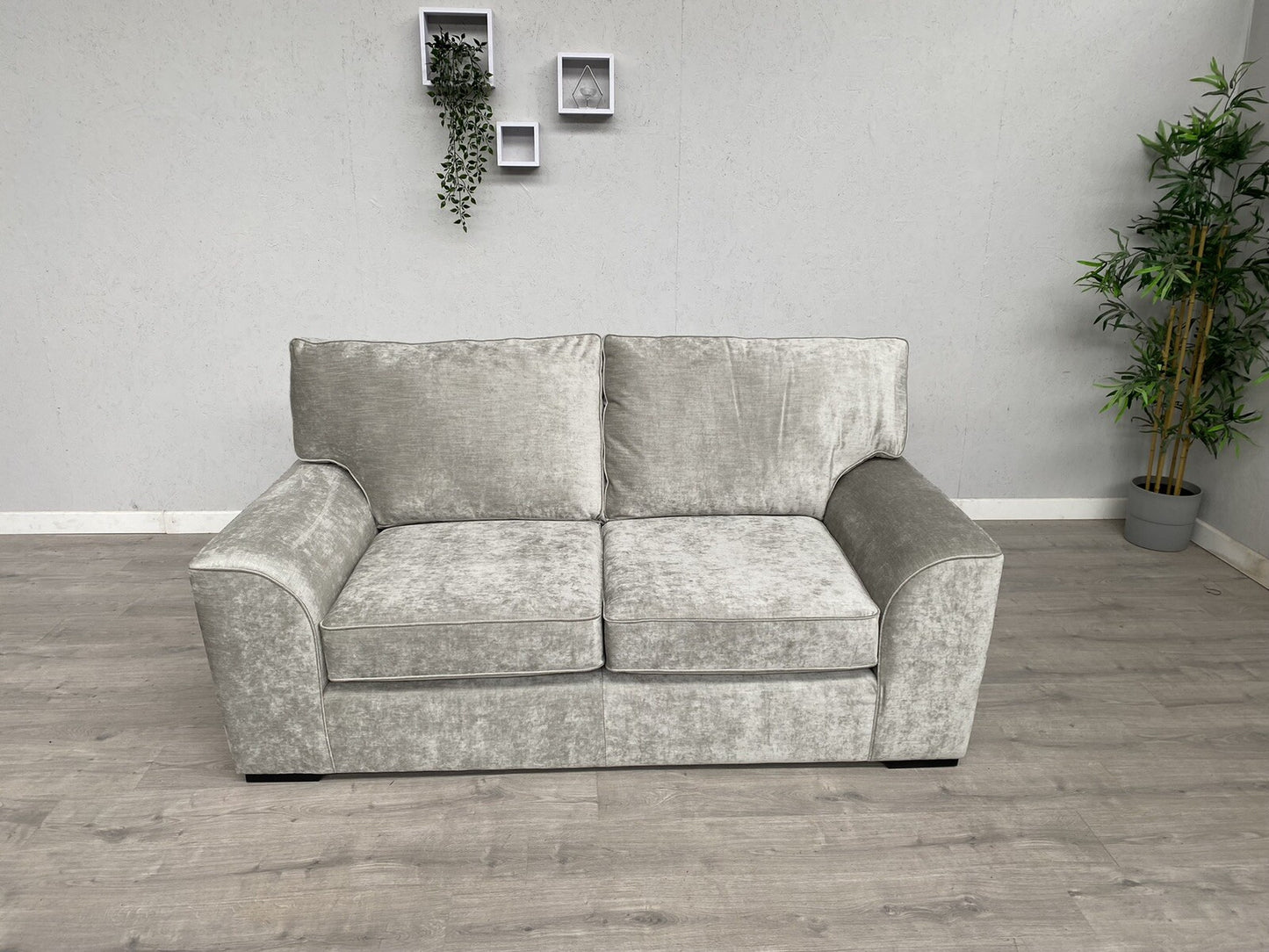 NEXT - STAMFORD Medium 2 Seater Sofa, Antique Velvet Light Beige - RRP £1,275