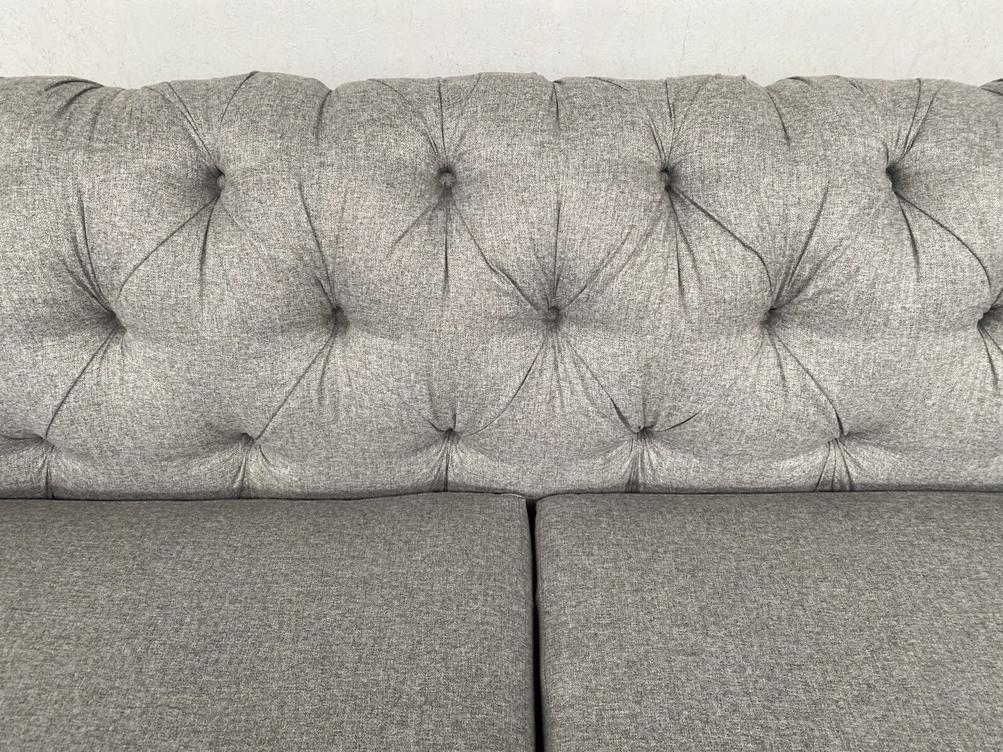 John Lewis - SWOON MENDEL Large 3 Seater Sofa, Cinder Wool Grey - RRP £1,699
