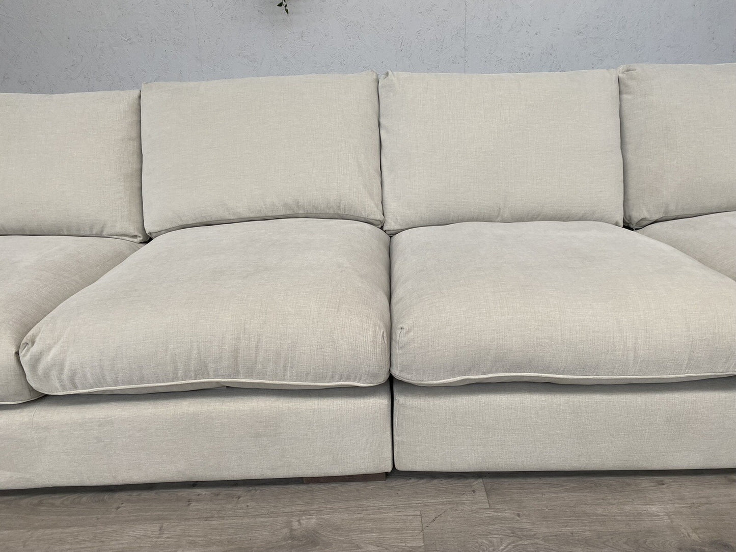Westbridge - TEACAKE Grand Split Extra Large Fabric Sofa - RRP £3,995