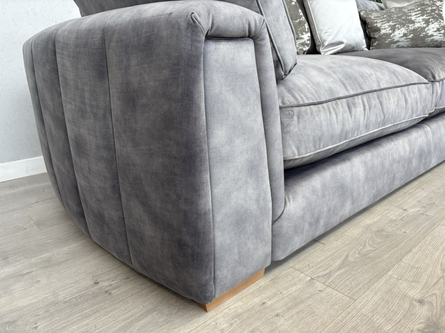 Sofology - EMPEROR Fabric Large 3 Corner 1.5 Open End Chaise Sofa - RRP £5,399