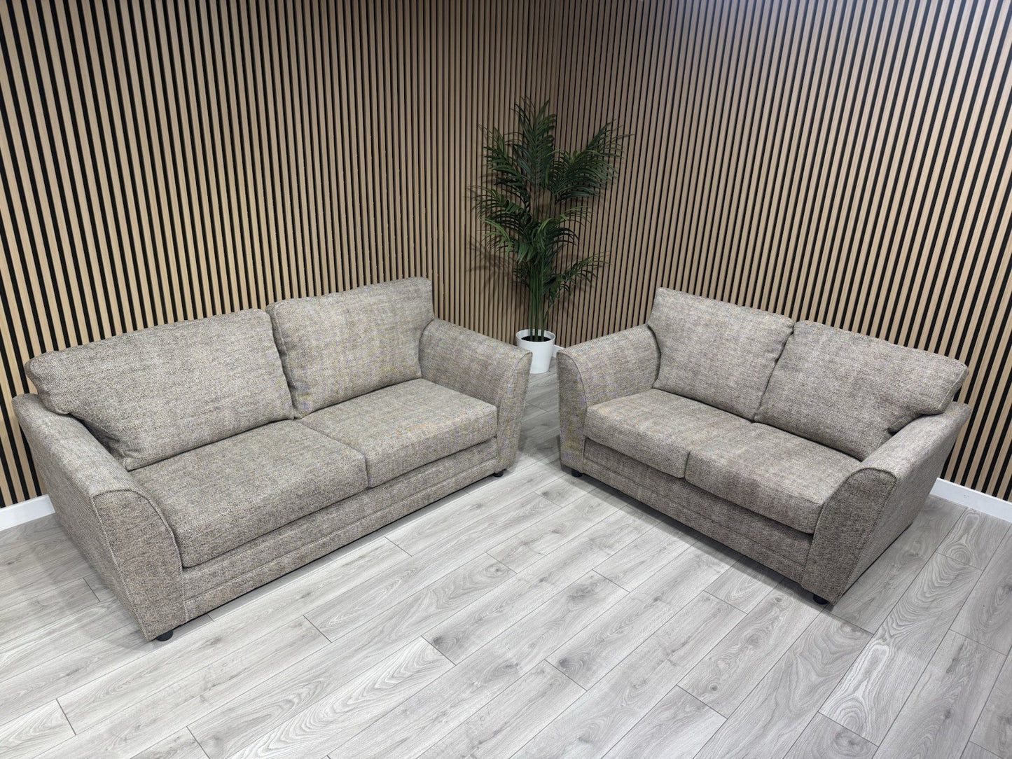 VERY HOME Fabric 3 Seater + 2 Seater Sofa Set - RRP £1,998