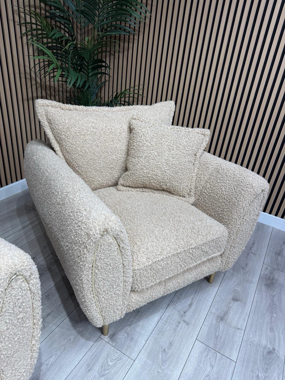 Sofology - Gabrielle Style Fabric 3 Seater Sofa + Armchair Set - RRP £2,898