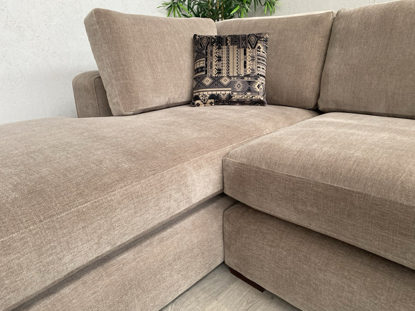 DFS - LAMBOURN Style Fabric LHF Large Chaise Corner Sofa - RRP £2,999