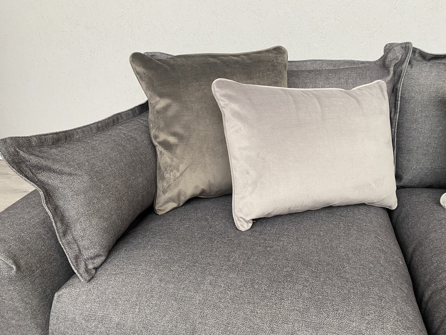 Sofology - GAIA Fabric RHF Open End Corner Sofa, Grey Slate Mix - RRP £3,499