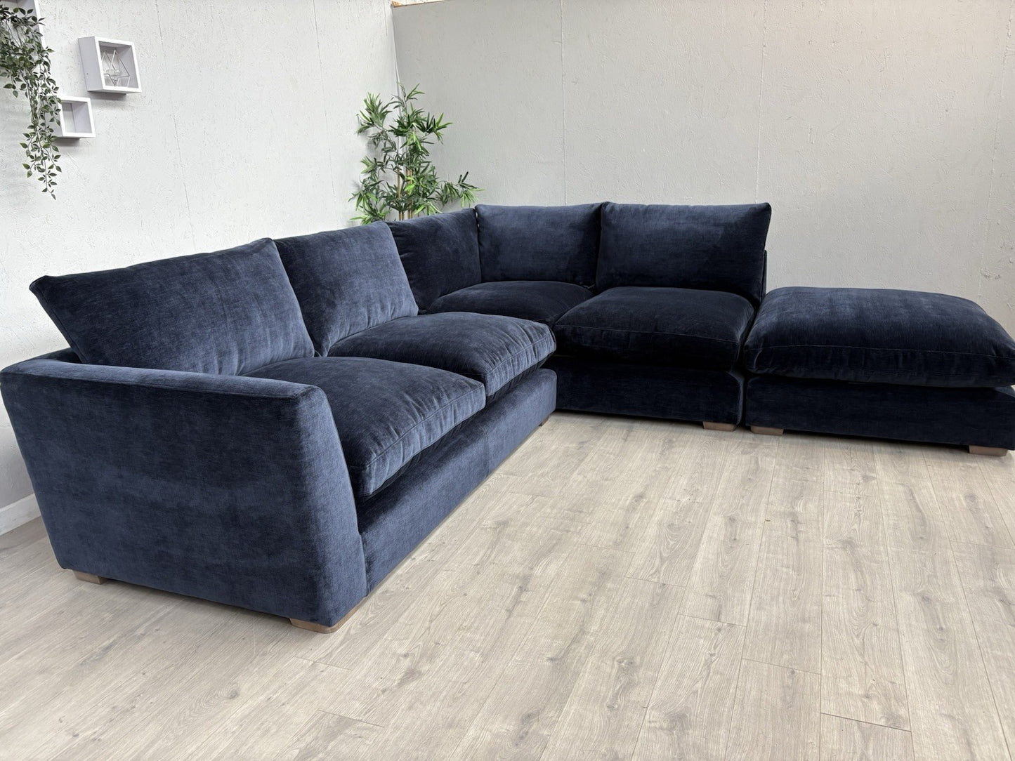 Westbridge PARKER / Sofology CAVALLI Style Fabric Open End Corner Sofa RRP £5999