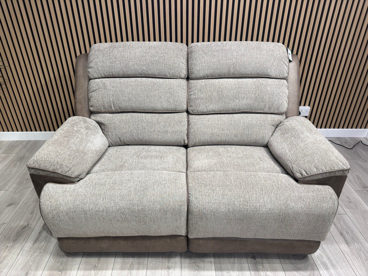 DFS LAKELYN Style Fabric 3 + 2 Seater Sofa Set, Manual Recliners - RRP £2,978