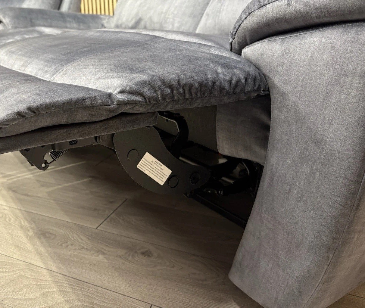 Furniture Village SLOANE Fabric 3 Seater Power Recliner Sofa - RRP £1,095
