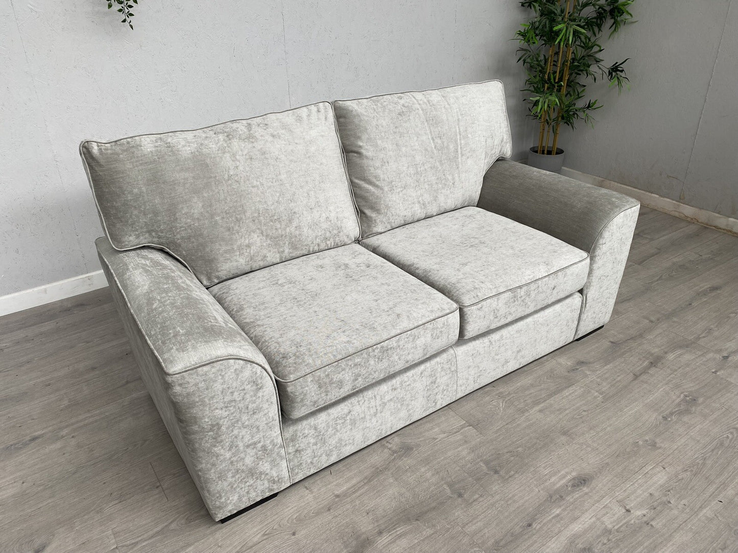NEXT - STAMFORD Medium 2 Seater Sofa, Antique Velvet Light Beige - RRP £1,275