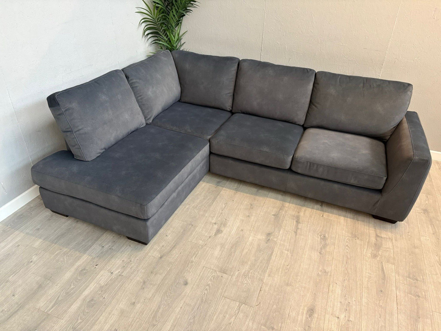 Furniture Village Dinky LHF Fabric Corner Chaise End Sofa - RRP £1495