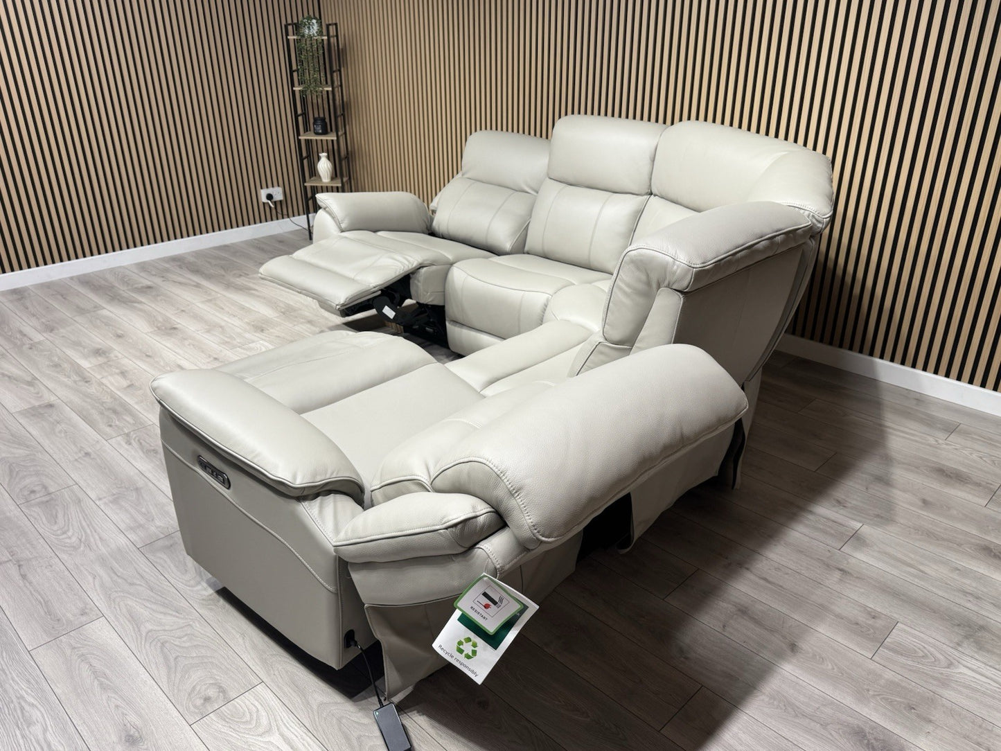 Furniture Village MORENO Style Leather Power Recliner Corner Sofa - RRP £3,395