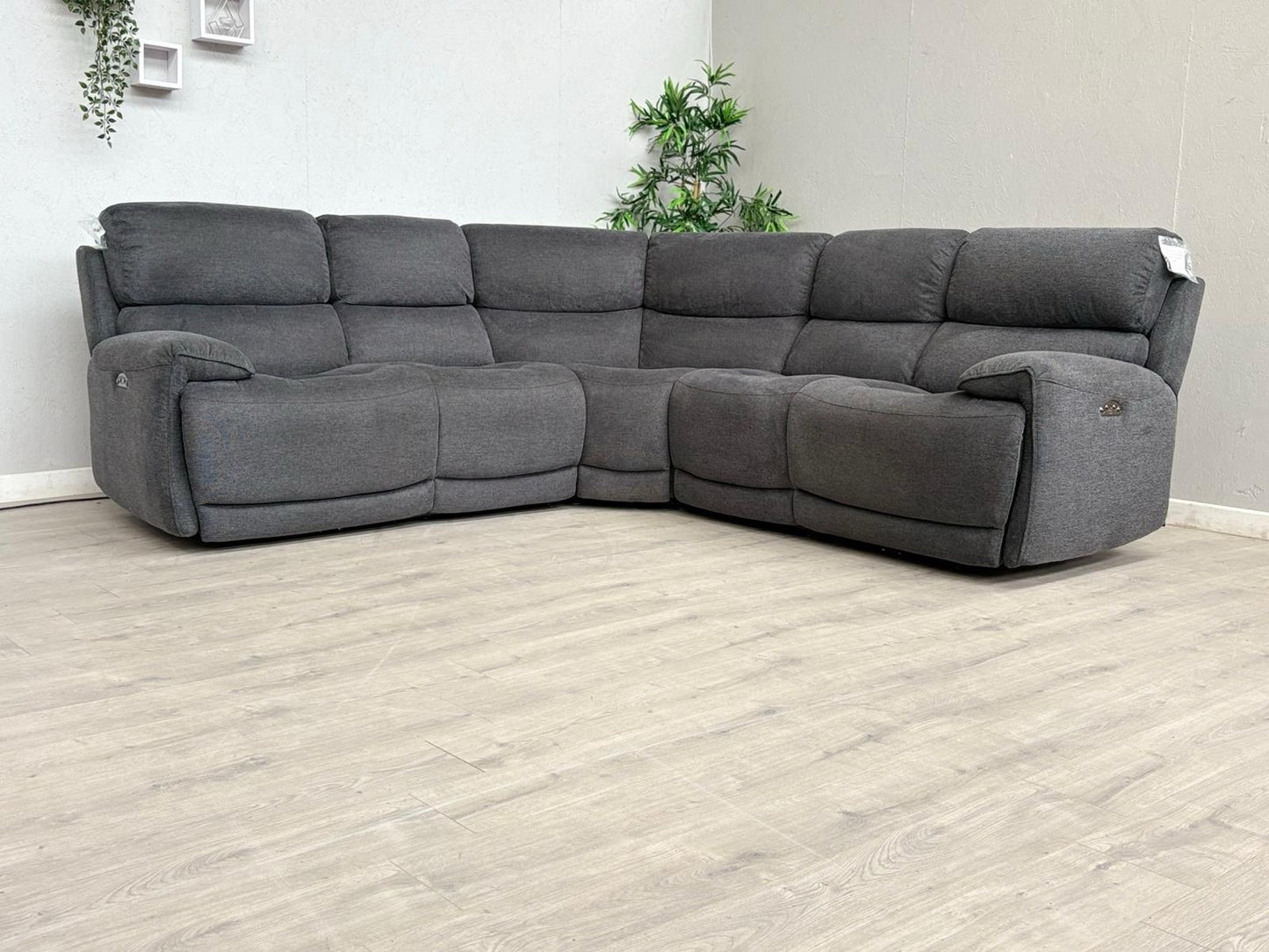 Furniture Village - LINK Fabric Large Power Recliner Corner Sofa - RRP £2,445