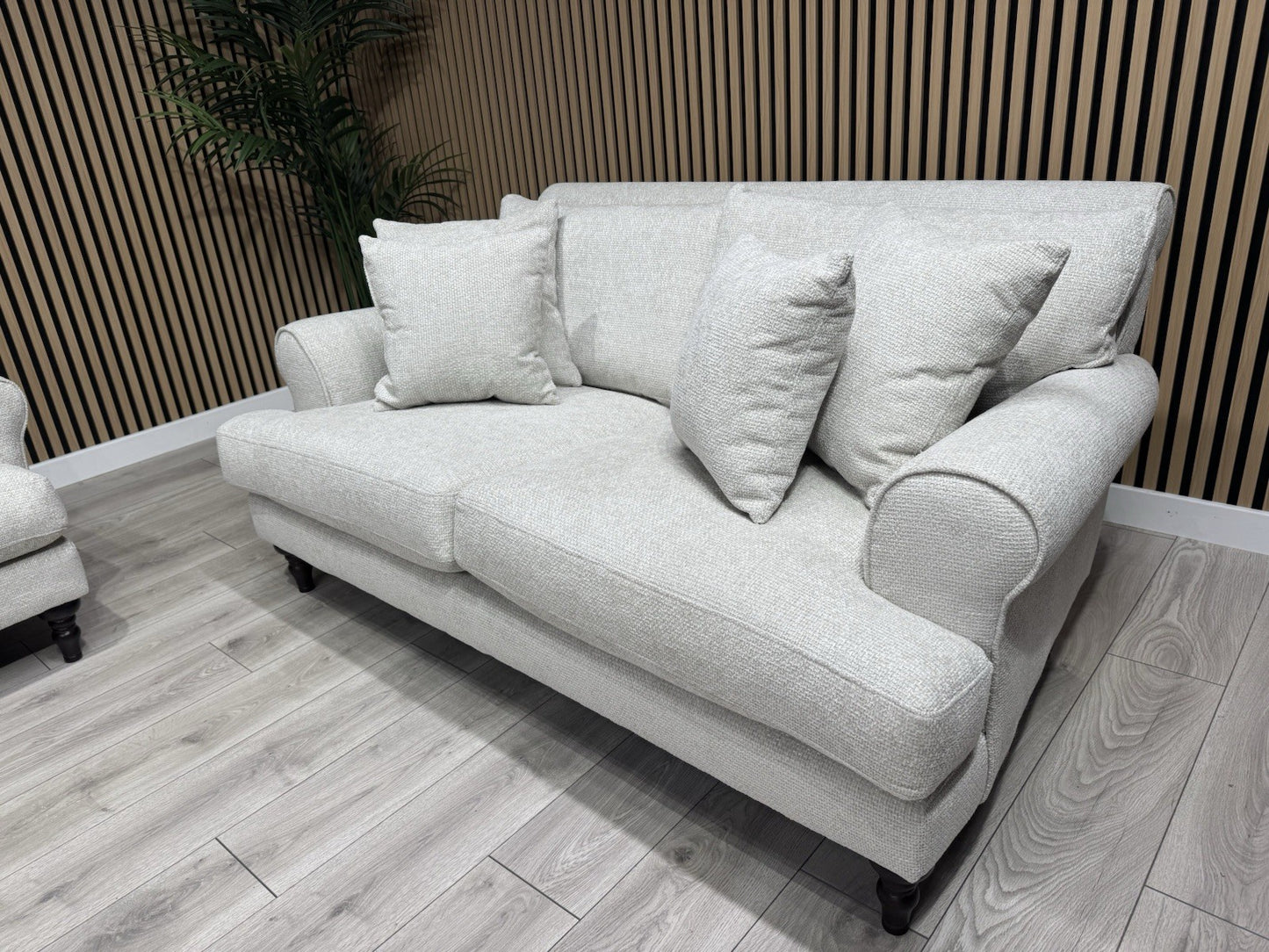 Laura Ashley LYNDEN Style Fabric 3 Seater + 2 Seater Sofa Set, - RRP £2,500