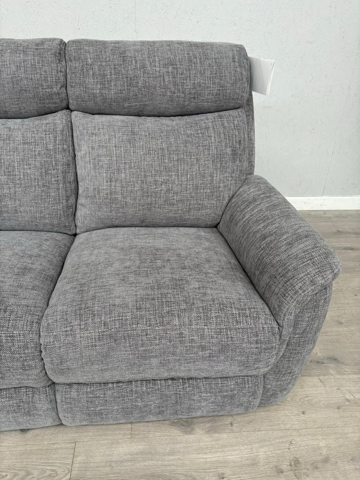 Furniture Village - ORLANDO Fabric 3 Seater Sofa, Anivia Brown - RRP £1,895
