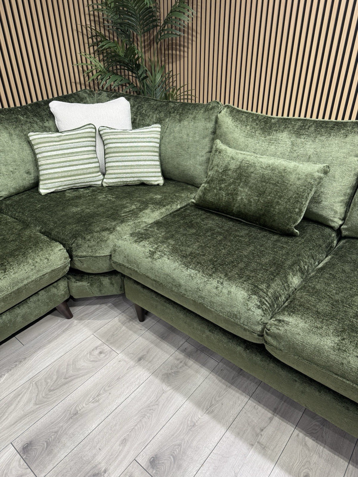 Very Home Sanremo Fabric Corner Group Sofa ( 2c2 ) Olive RRP £3199