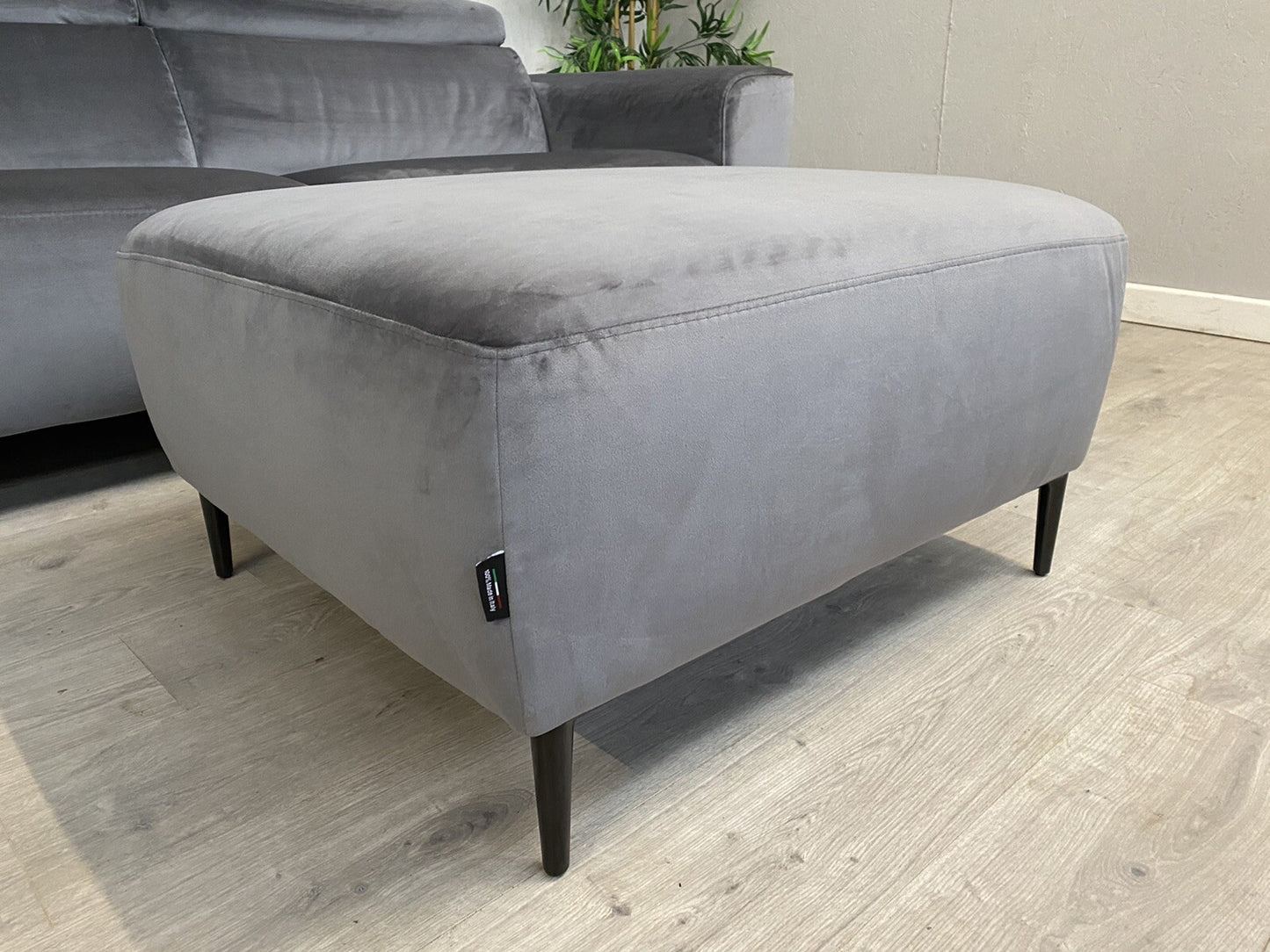 Furniture Village Nicoletti MILANO Fabric 3 Seater Sofa + Footstool - RRP £4,090