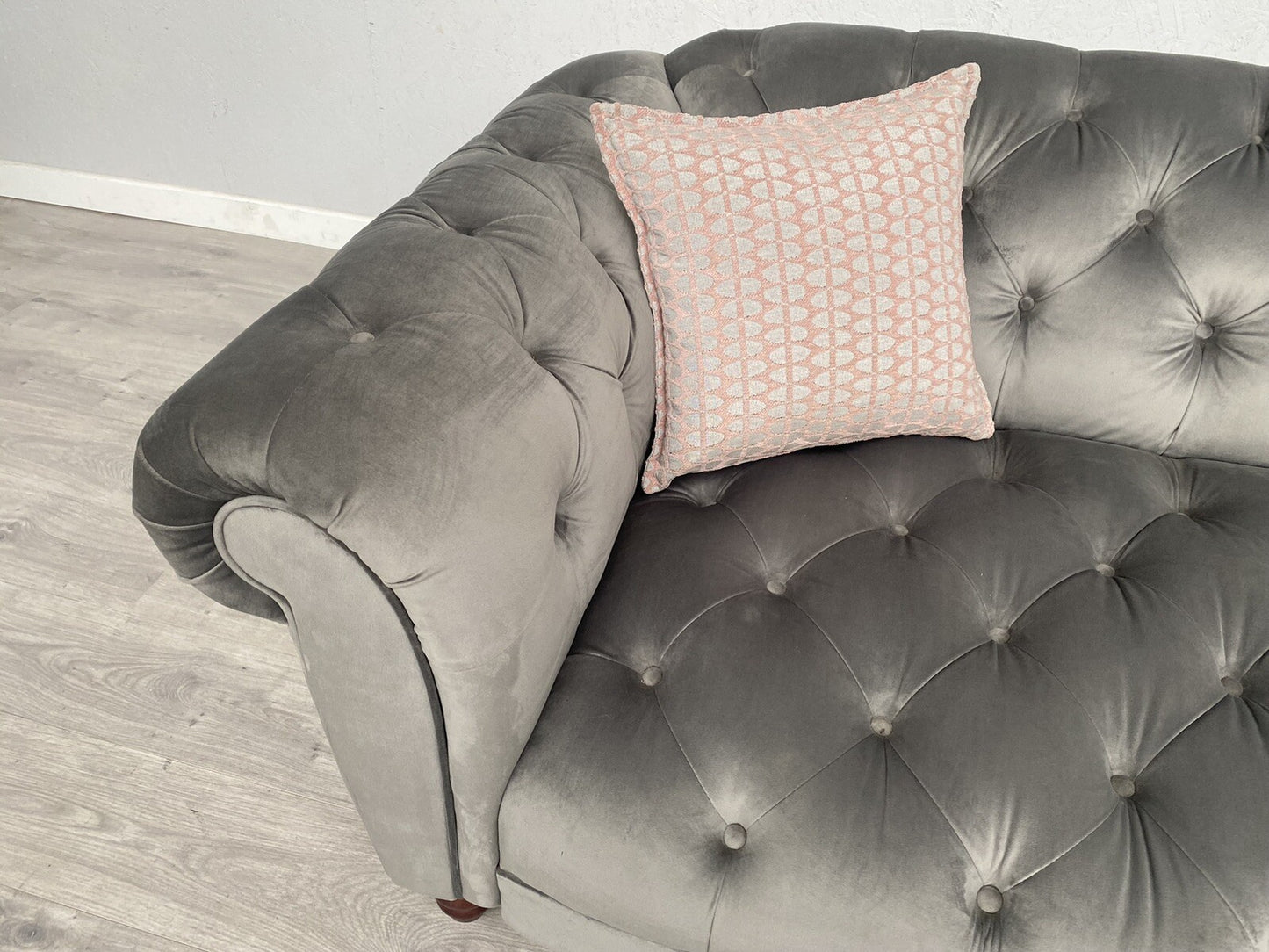 Alexander James Luisa Chesterfield 3 Seater Sofa + Armchair Set - RRP £3,930