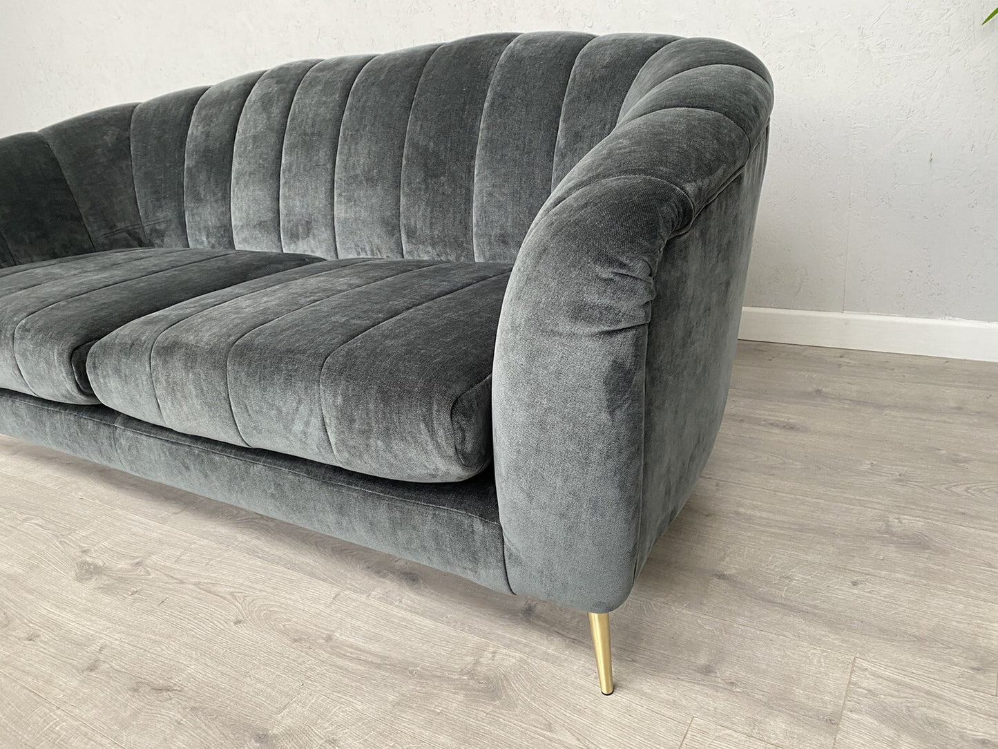 Sofology - OPULENT Large 3 Seater Sofa, Black - RRP £2,199