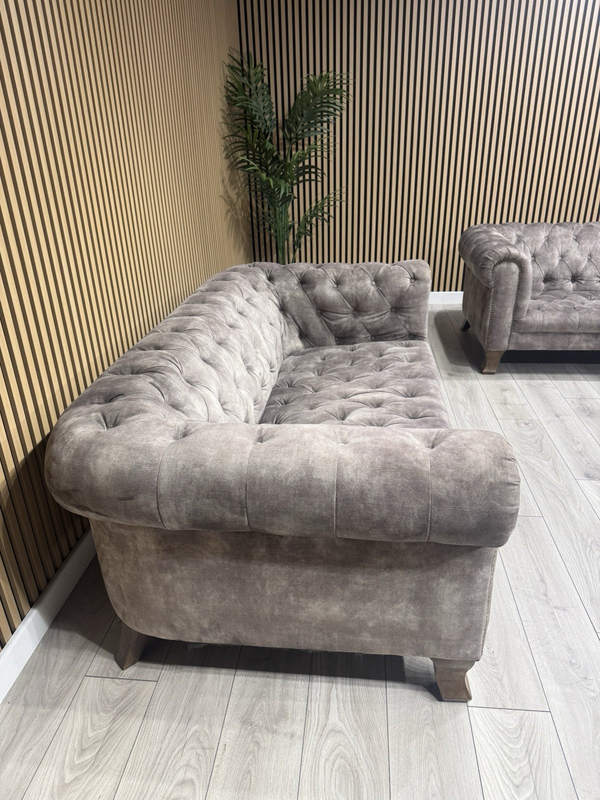 Furniture Village A&J Hampton 2 Seater & Snuggle Chair RRP £3295