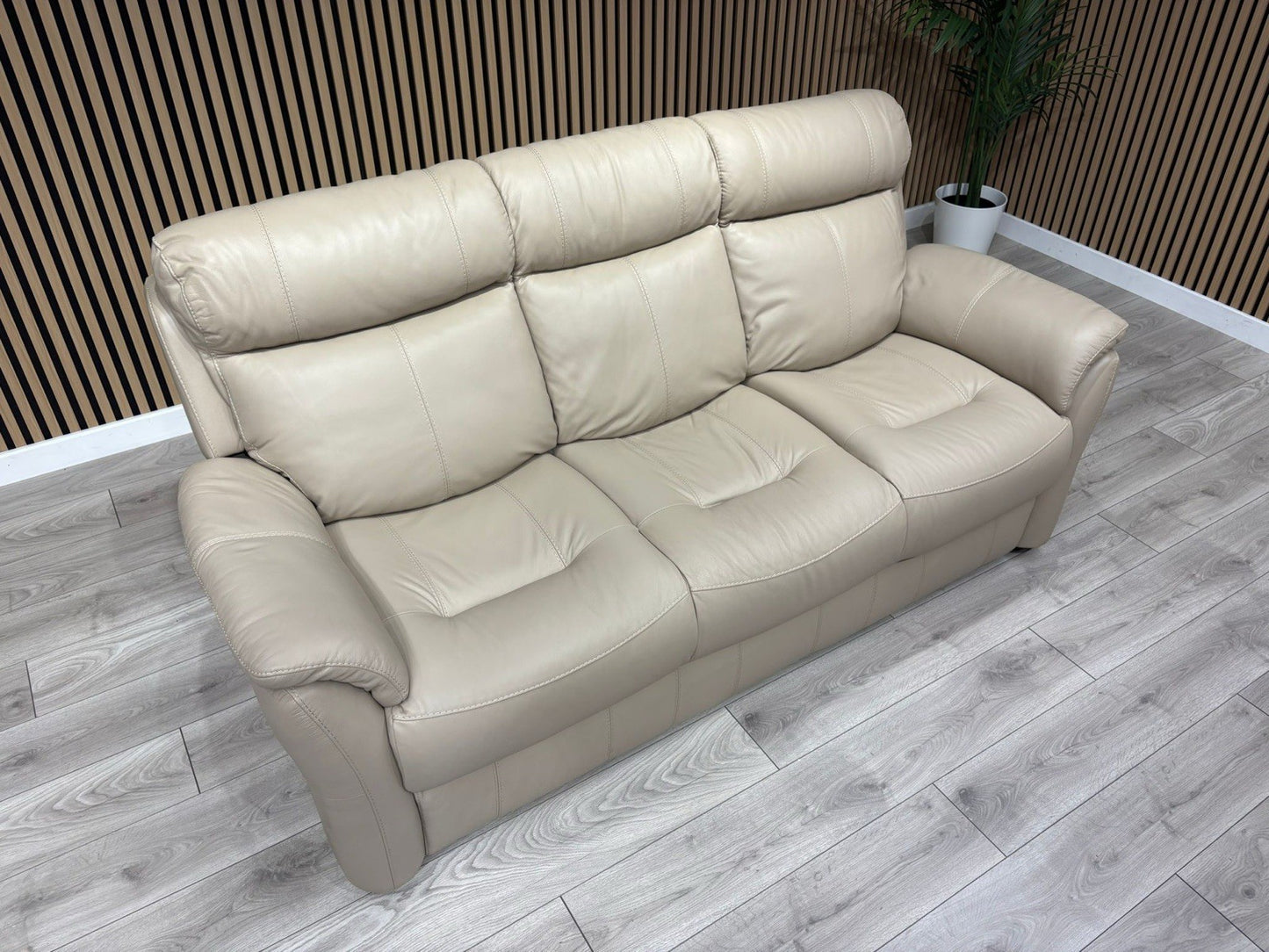 Furniture Village - Relax Station REVIVE Leather 3 Seater Sofa - RRP £2,095