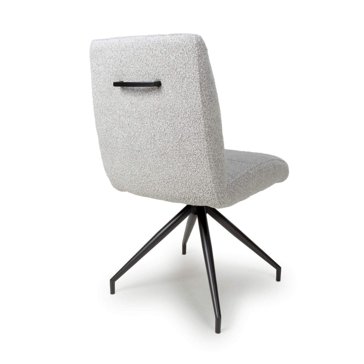 Laurel Boucle Smoke Grey Dining Chair