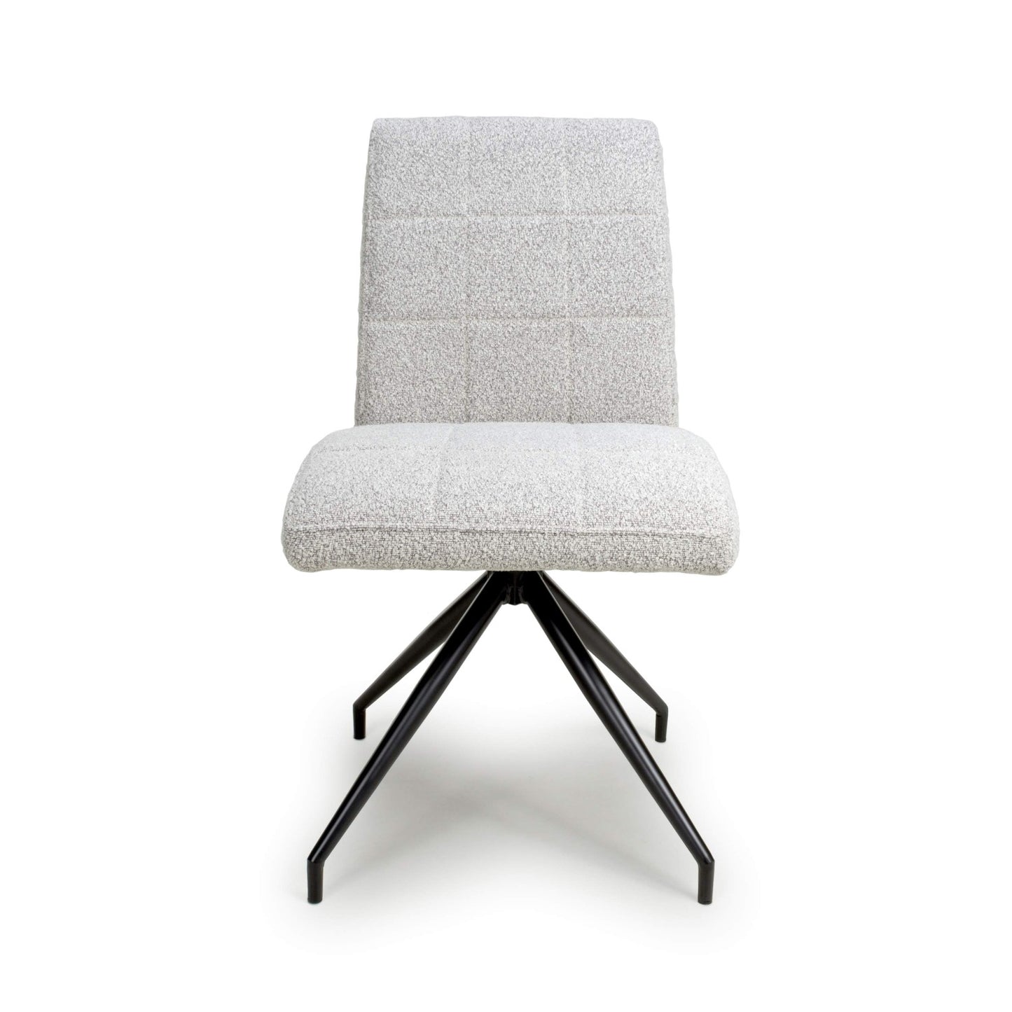 Laurel Boucle Smoke Grey Dining Chair