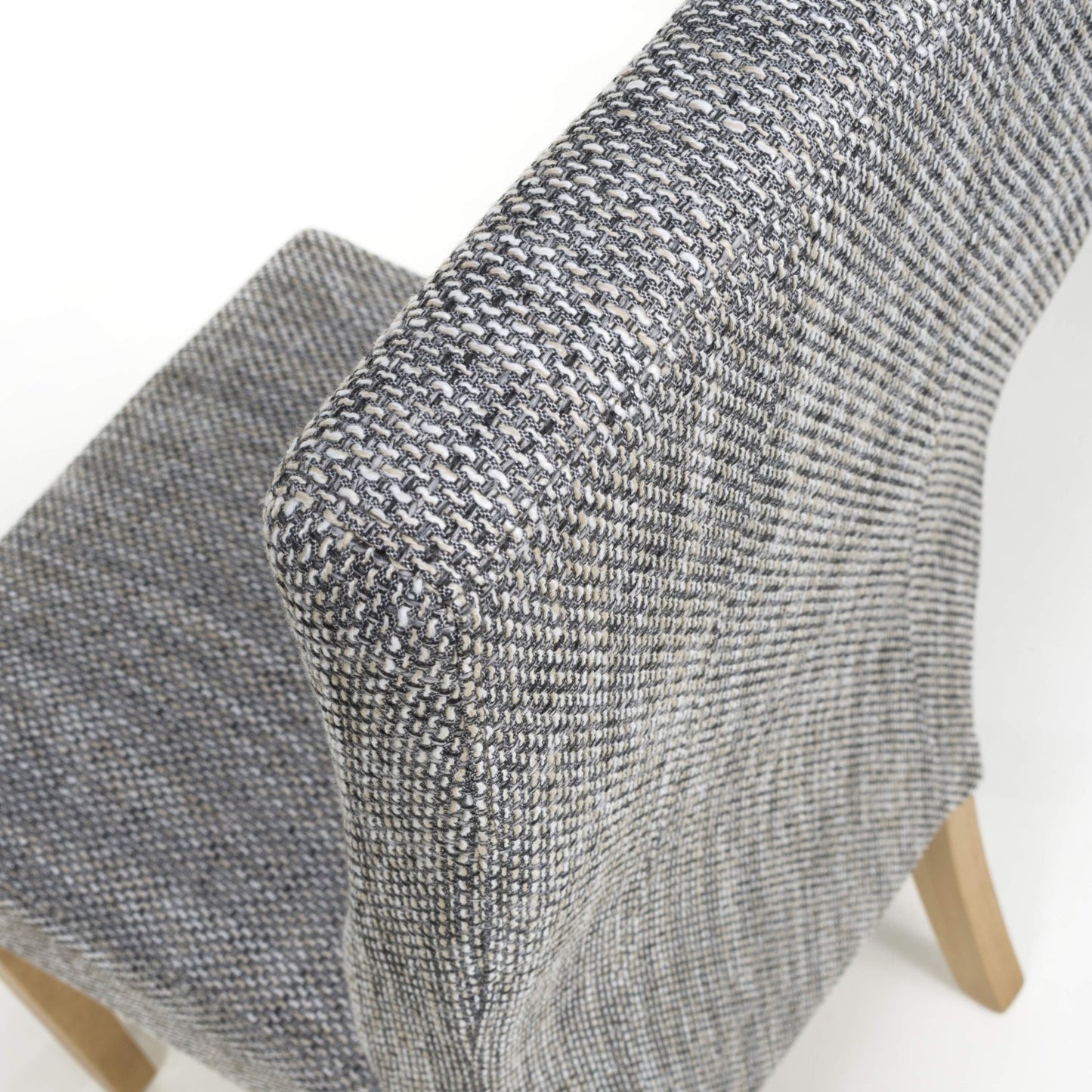 Bailey Tweed Grey Dining Chair