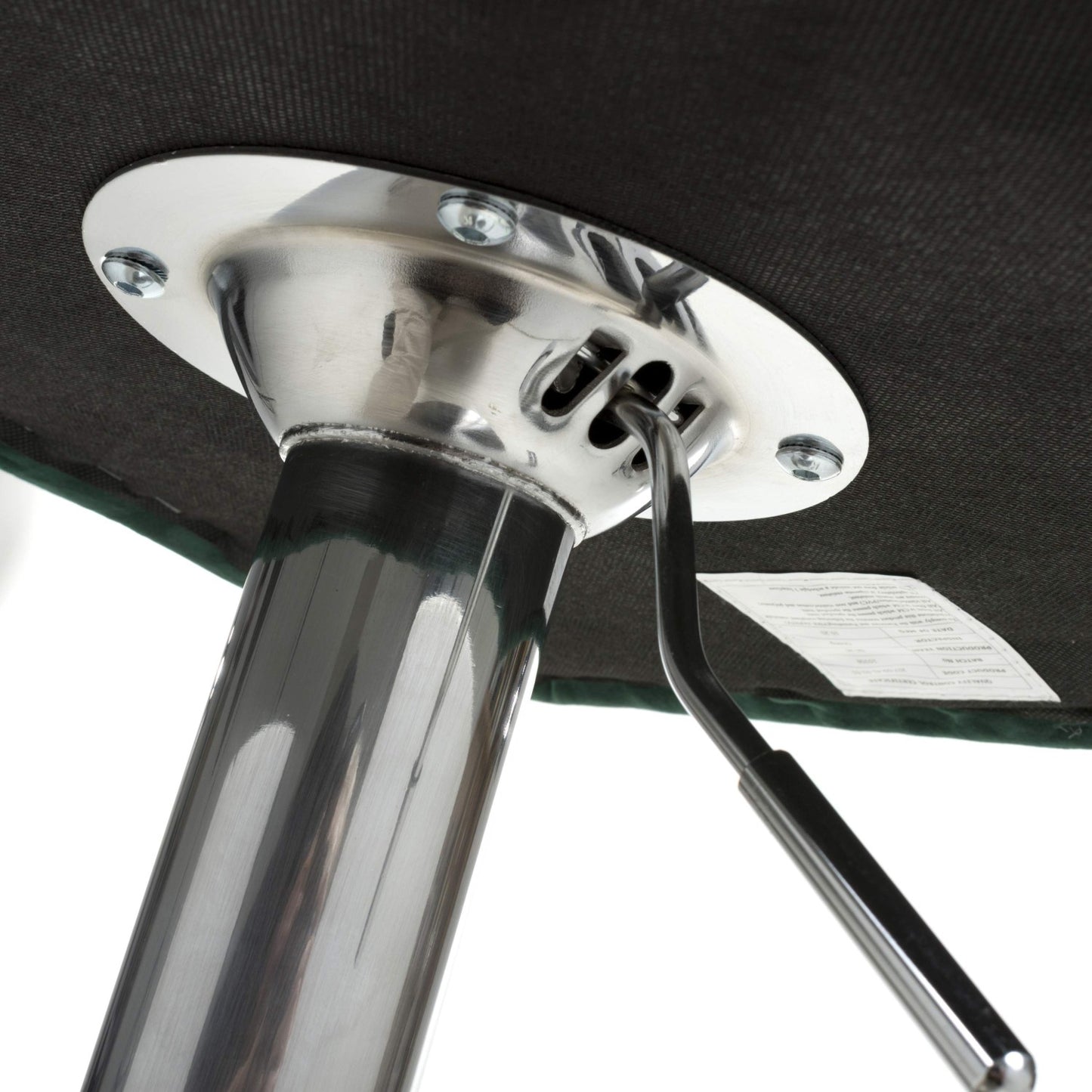 Sigma Brushed Velvet Grey Bar Stool