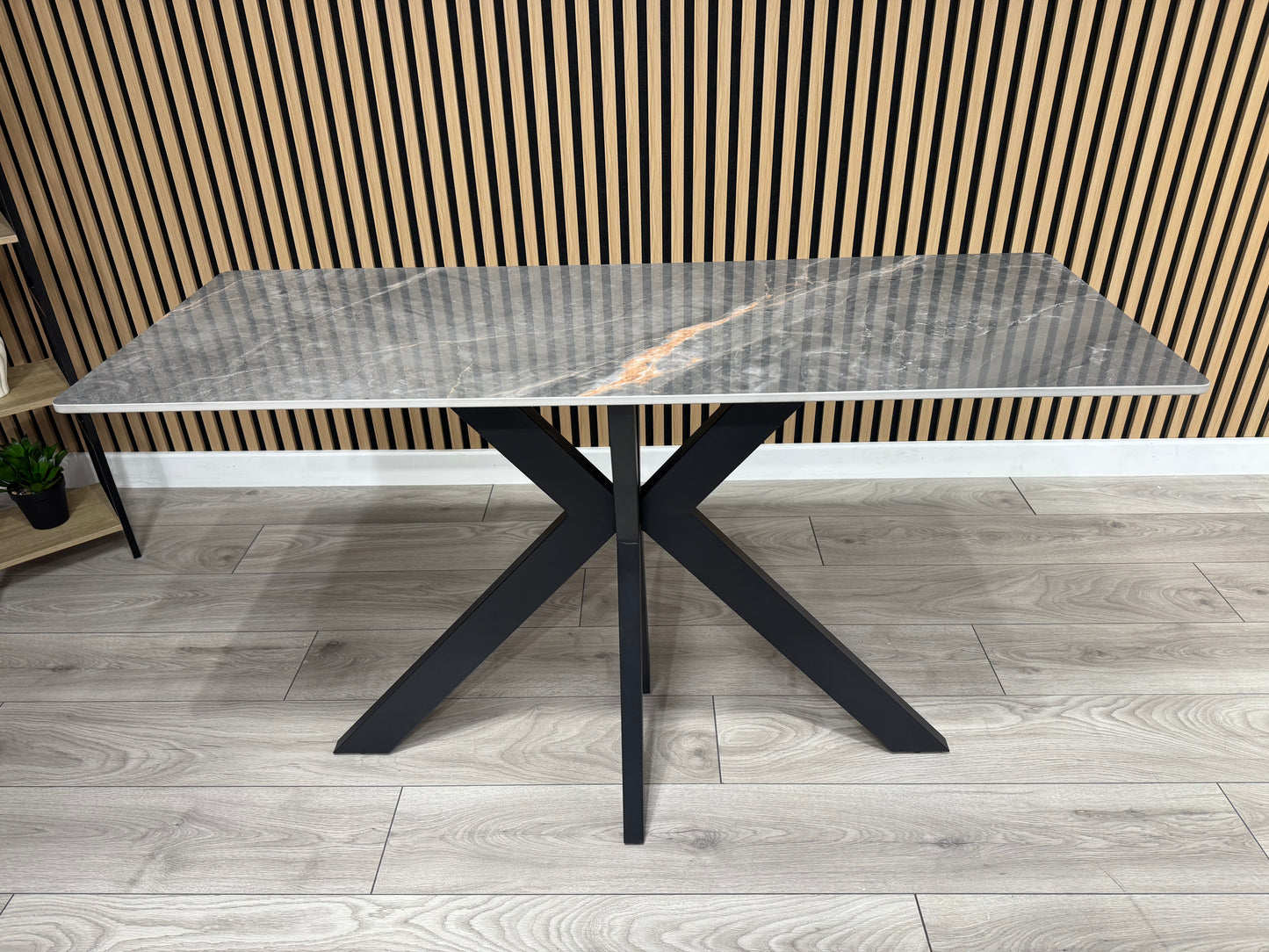 NEXT Sample - CRETE Marble Effect Console Table - RRP £429