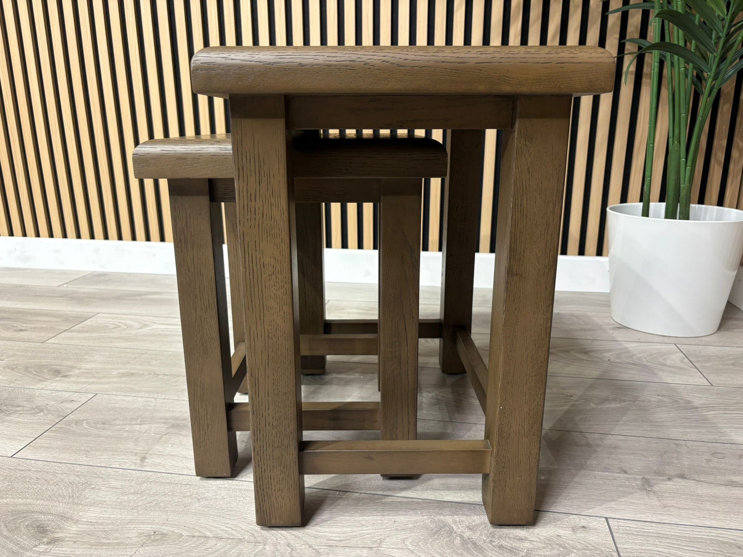 NEXT Sample - Dorchester nest of two tables - RRP: £318