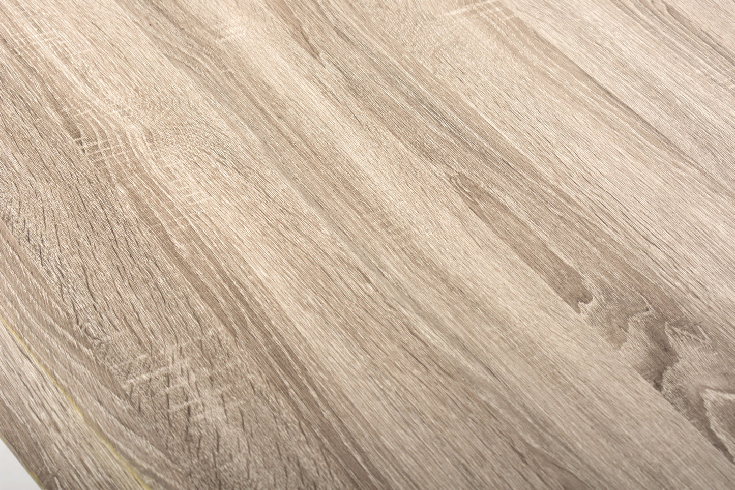 Oak Wave Edge Dining Table Black Legs