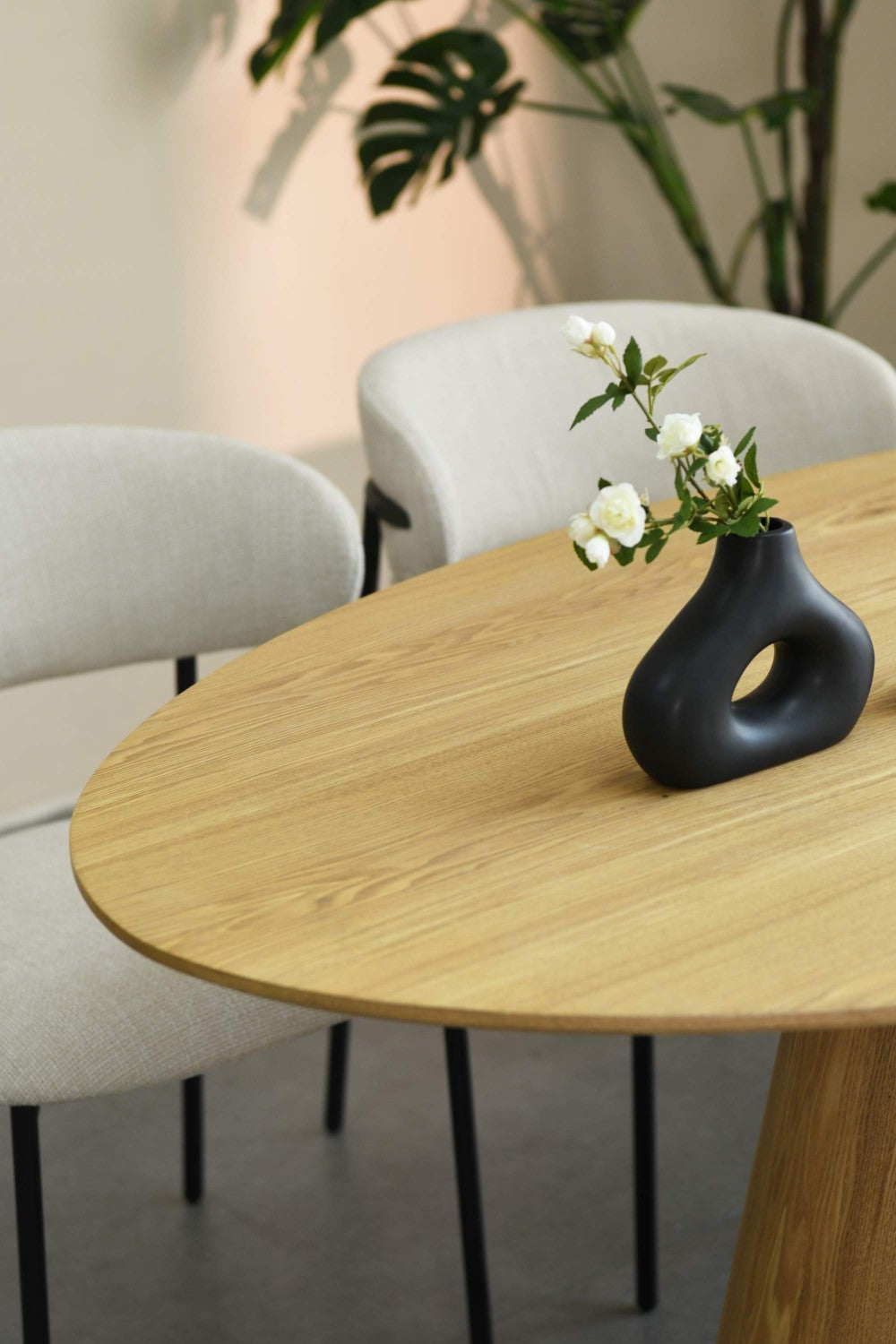 Cleveland Oval Natural Dining Table