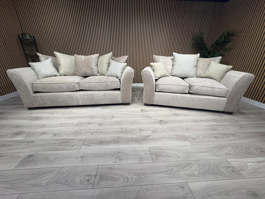 Furniture Village NEW LEGEND 3 Seater + 2 Seater Sofa Set - RRP £2290