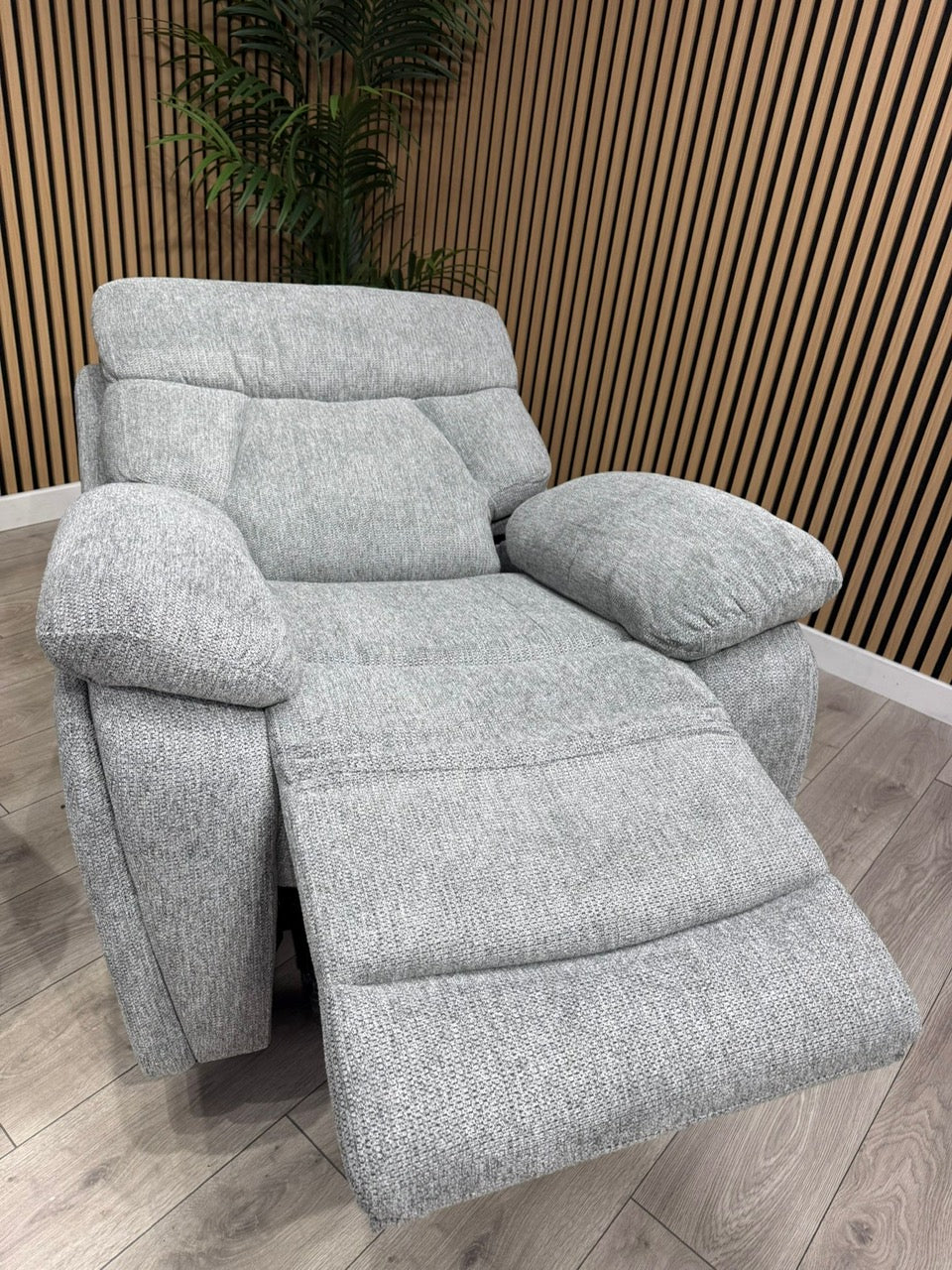 Havana Fabric 3 Seater + Armchair Power Recliner Sofa Set - RRP £3398