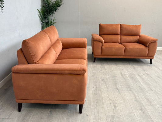 Furniture Village - Morgan 3 Seater + 2 Seater Sofa Set RRP £2890