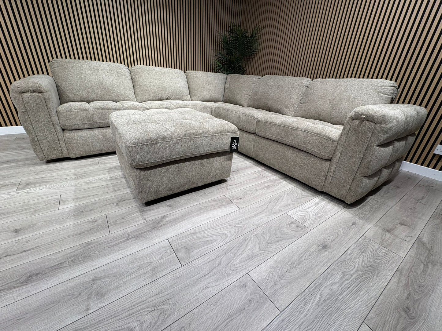DFS - MAVAM Modular Premium Fabric 2 Corner 2 Sofa + Footstool - RRP £3499