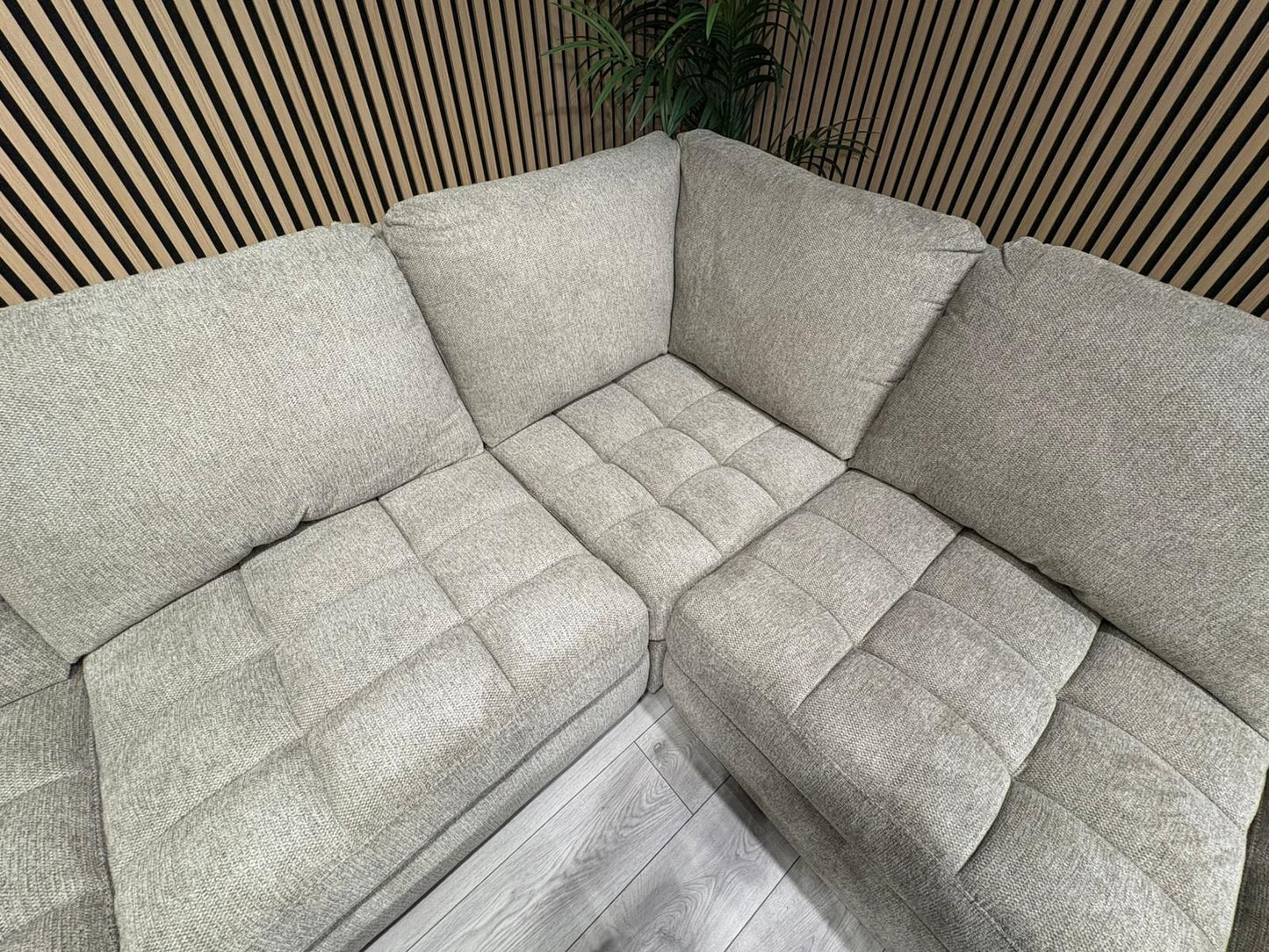 DFS - MAVAM Modular Premium Fabric 2 Corner 2 Sofa + Footstool - RRP £3499