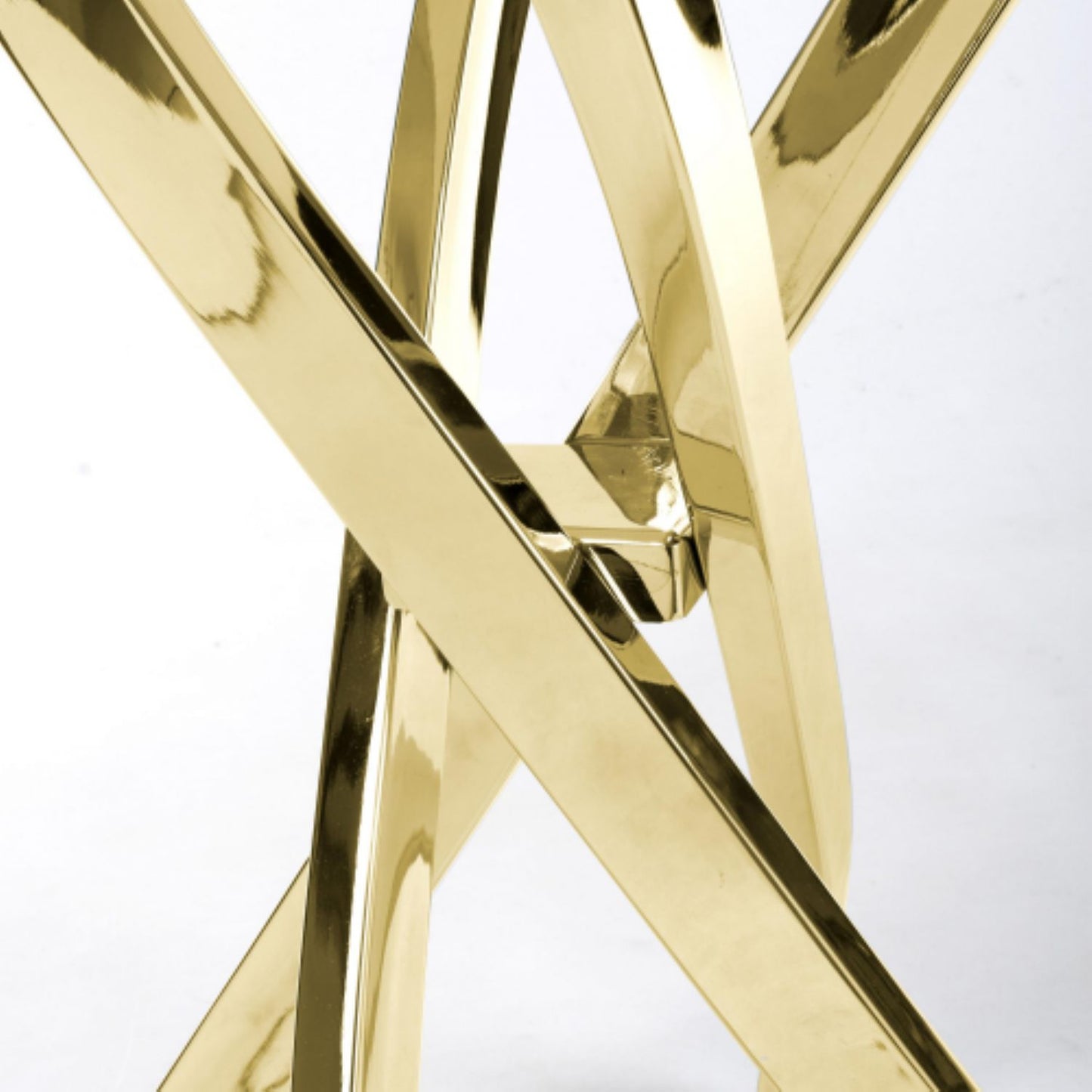 Astoria White Gold Console Table