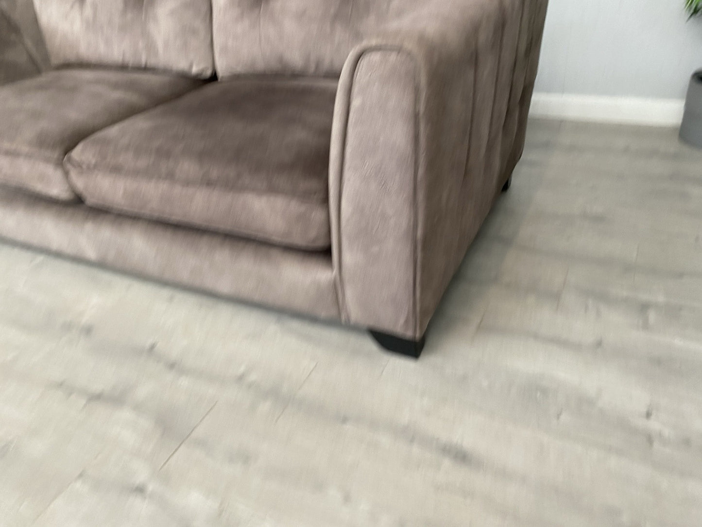 Furniture Village ARIANA Fabric Classic Back 3 Seater Sofa - RRP £1,845