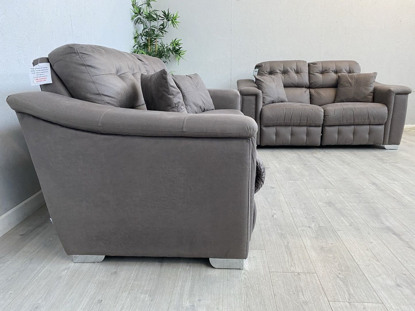 DFS - La-Z-Boy NEW HOLLYWOOD Fabric 3 + 2 Seater Sofa Set, Recliner - RRP £2,948