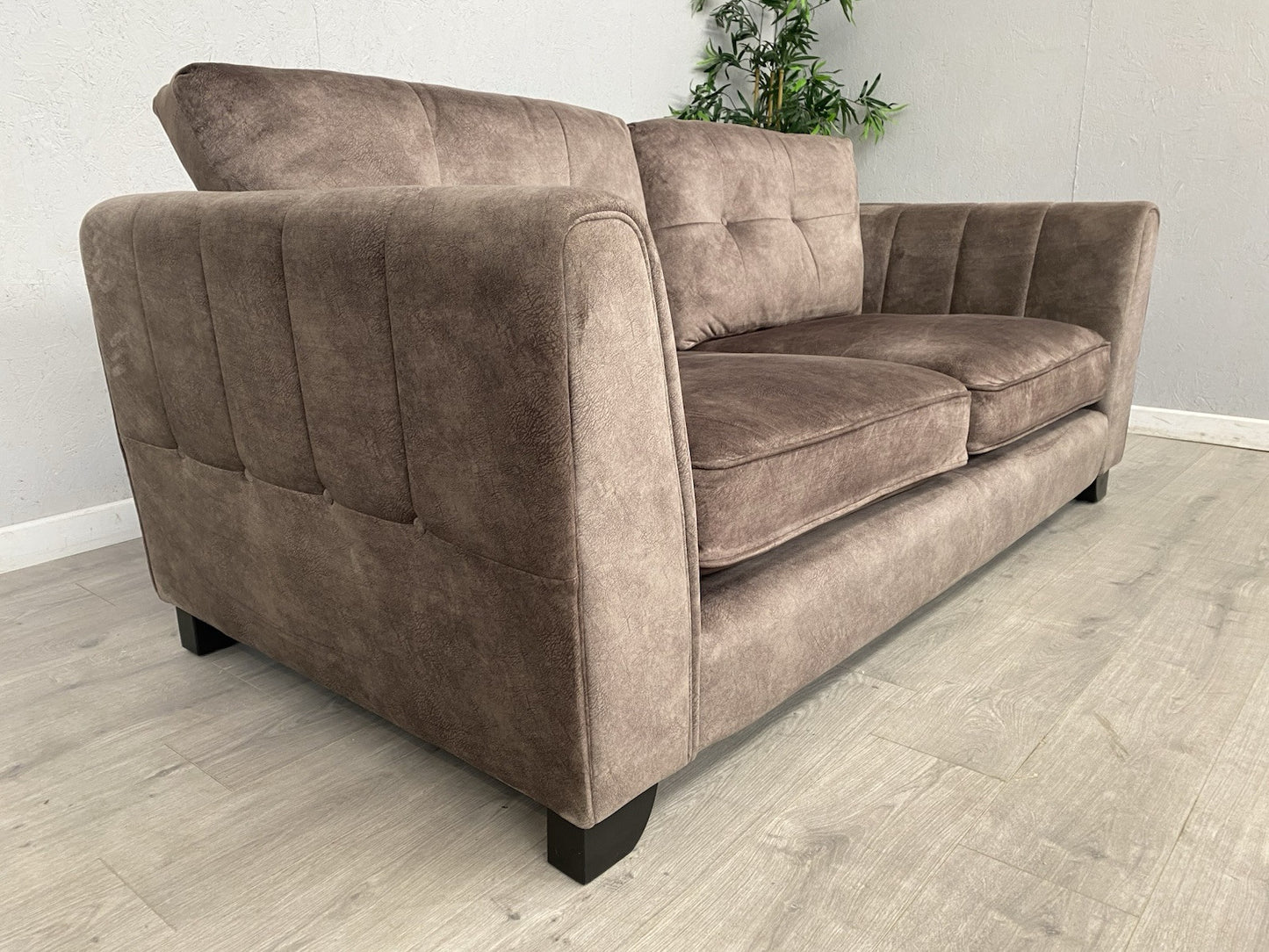 Furniture Village ARIANA Fabric Classic Back 3 Seater Sofa - RRP £1,845