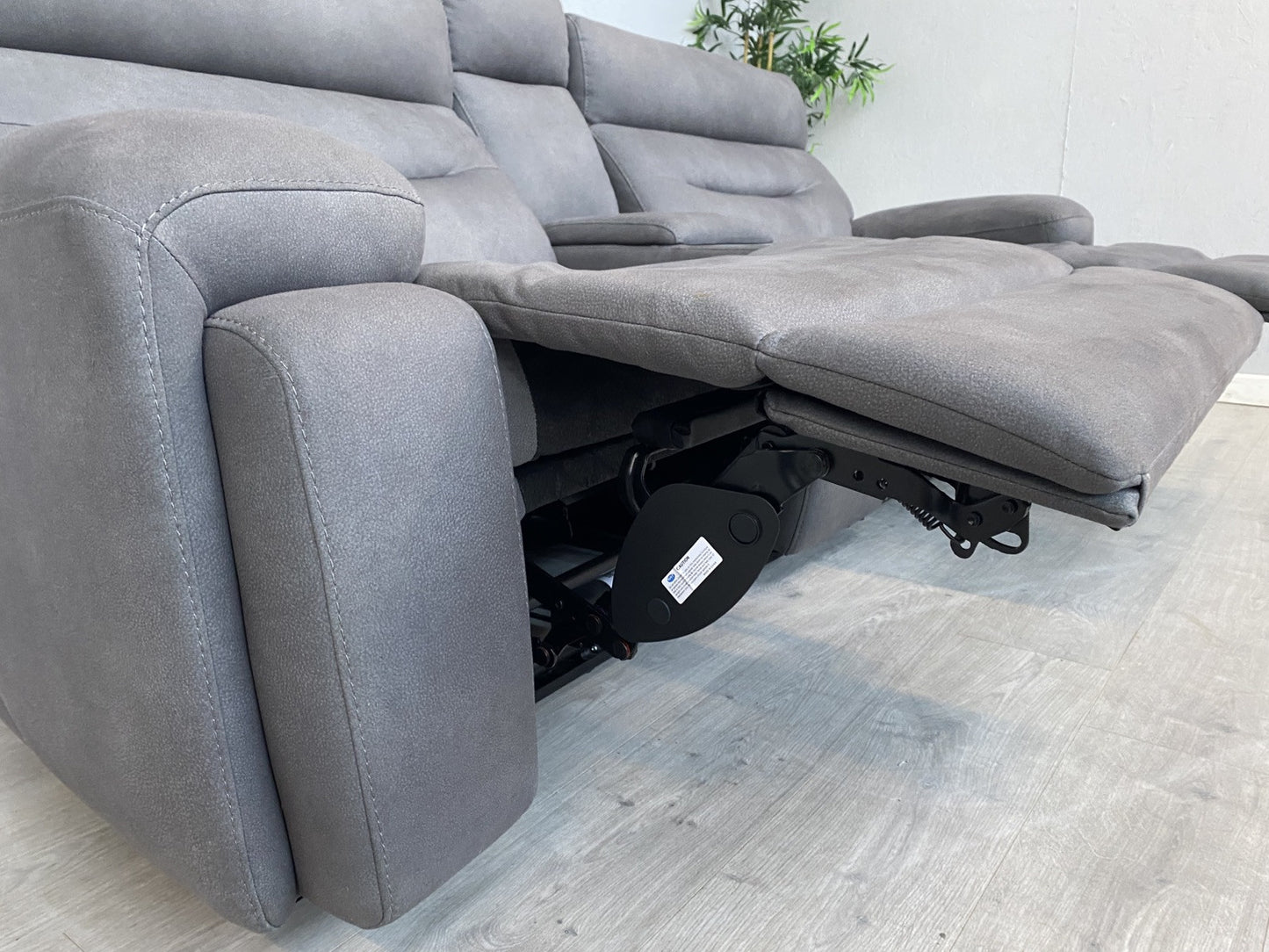 Furniture Village CINEMAX 3 Seater + 2 Seater Power Recliner Media Sofa Set.