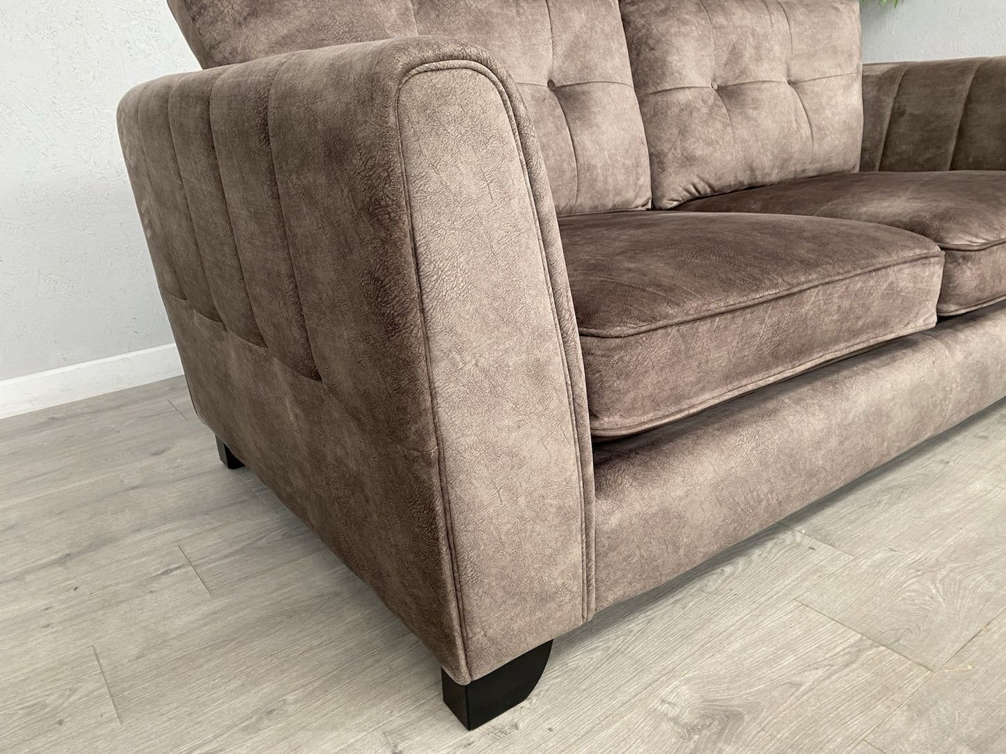 Furniture Village ARIANA Fabric Classic Back 3 Seater Sofa - RRP £1,845