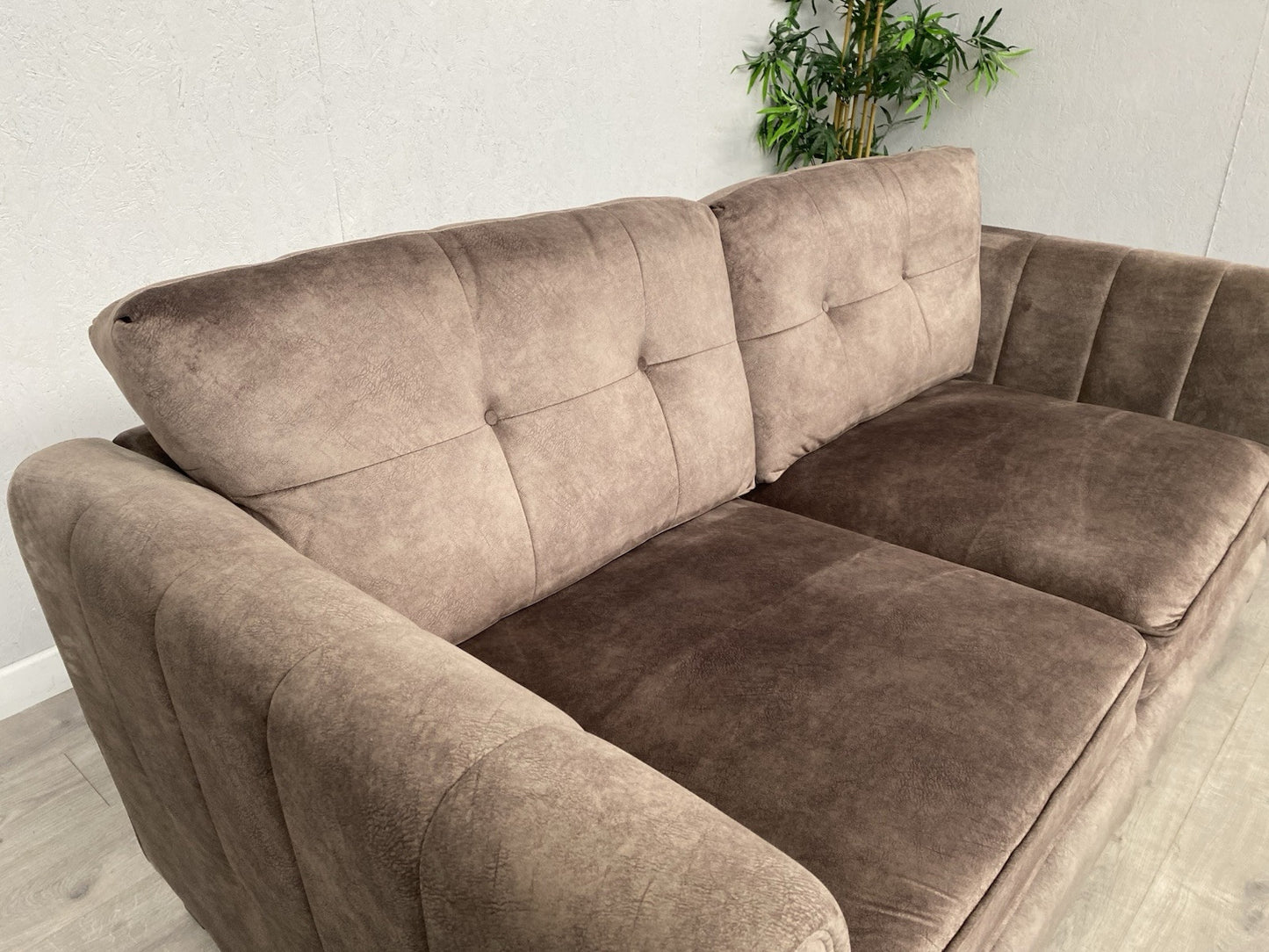 Furniture Village ARIANA Fabric Classic Back 3 Seater Sofa - RRP £1,845