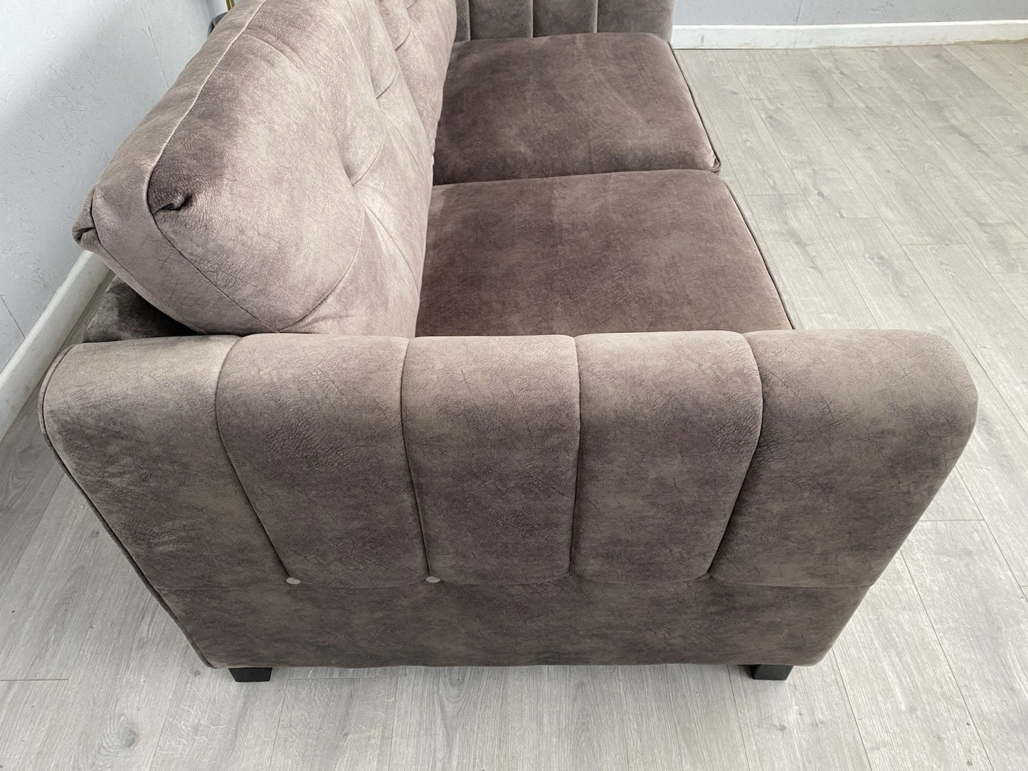 Furniture Village ARIANA Fabric Classic Back 3 Seater Sofa - RRP £1,845