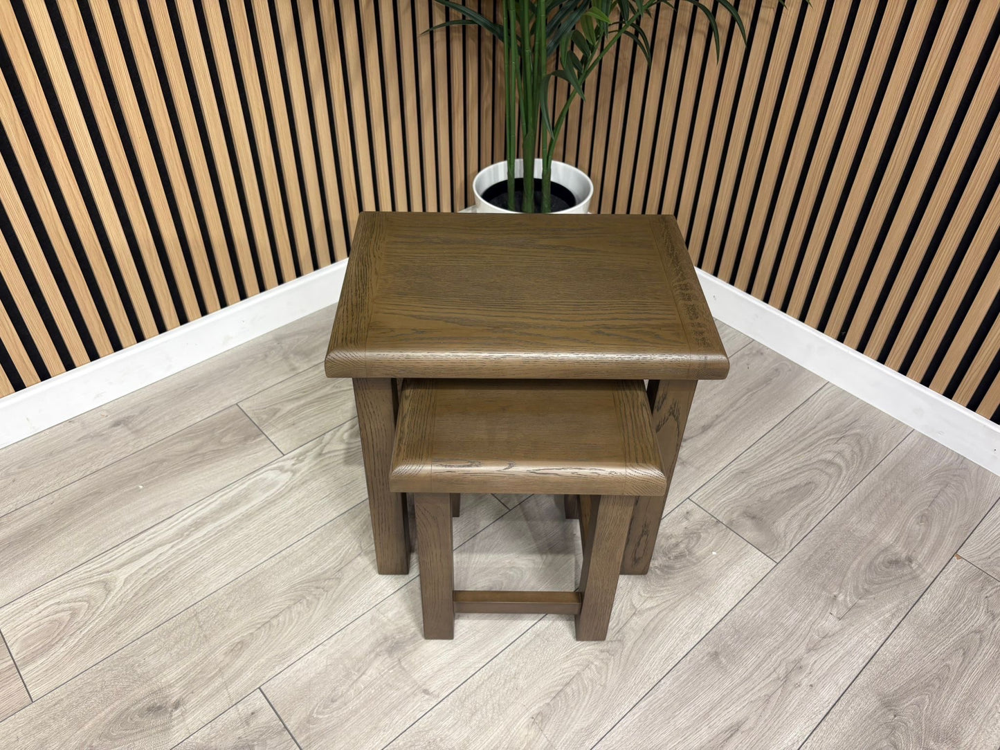 NEXT Sample - Dorchester nest of two tables - RRP: £318
