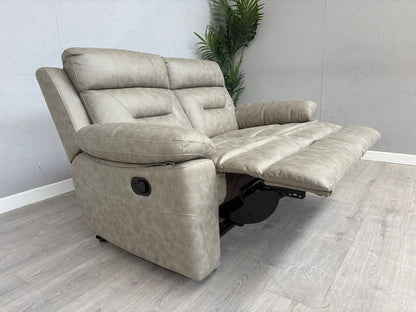 DFS - BRAYLAN Fabric 2 Seater Manual Recliner Sofa - RRP £879