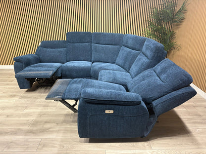 HAVANA Fabric Power Reclining Modular Corner Sofa, RRP £3499