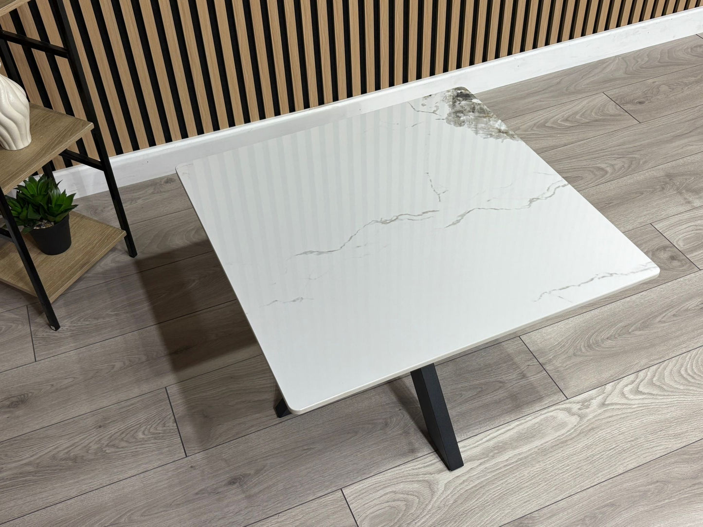 NEXT Sample - Crete Marble Effect End Table, RRP £300