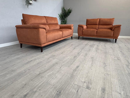 Furniture Village - Morgan 3 Seater + 2 Seater Fabric Sofa Set RRP £2890