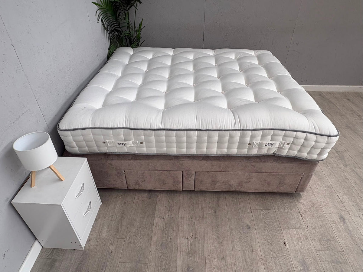 OTTY Natural Deluxe 4500 Pocket Sprung 6ft Superking Mattress - RRP £1299
